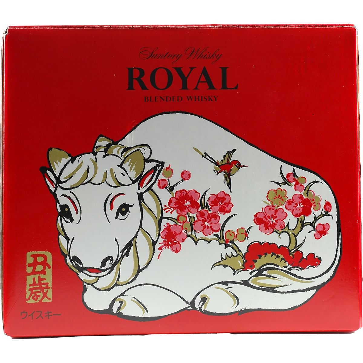 Suntory Old Whisky Zodiac Sternzeichen Flasche "Ochse / Ox" 2021