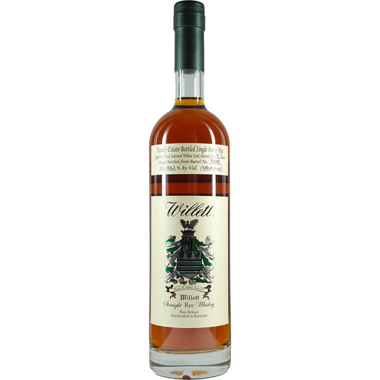 Willet Family Estate 9 Years Single Barrel Rye Green for Bonili Japan