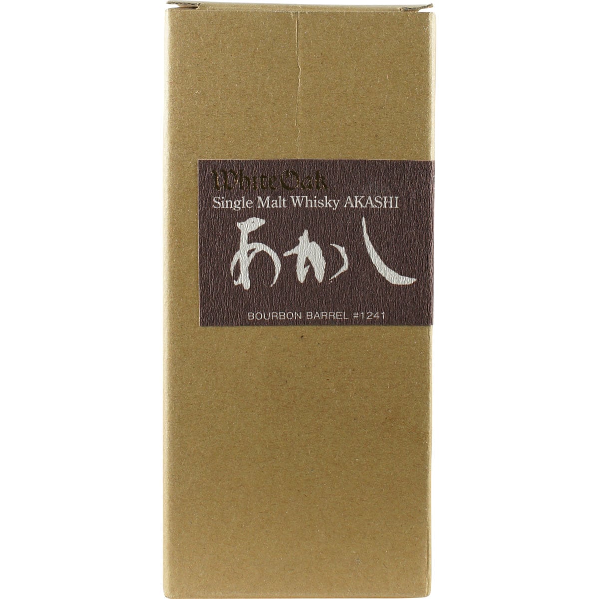 Akashi white Oak Bourbon Barrel #1241 Box