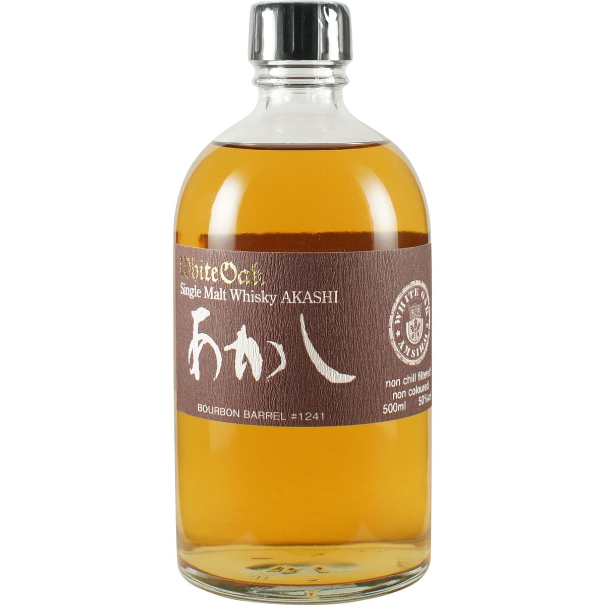 Akashi white Oak Bourbon Barrel #1241 Front