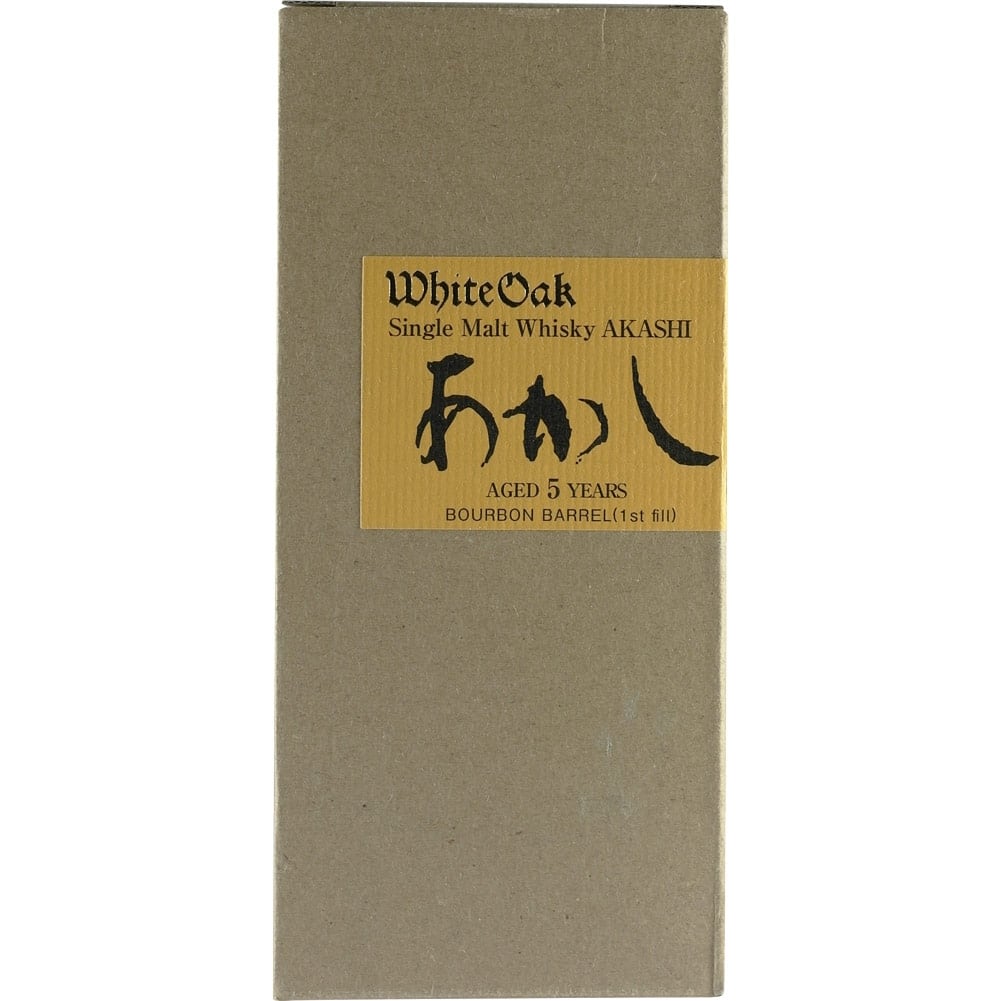 Akashi White Oak Bourbon Barrel 1st Fill 5 Years Box Front