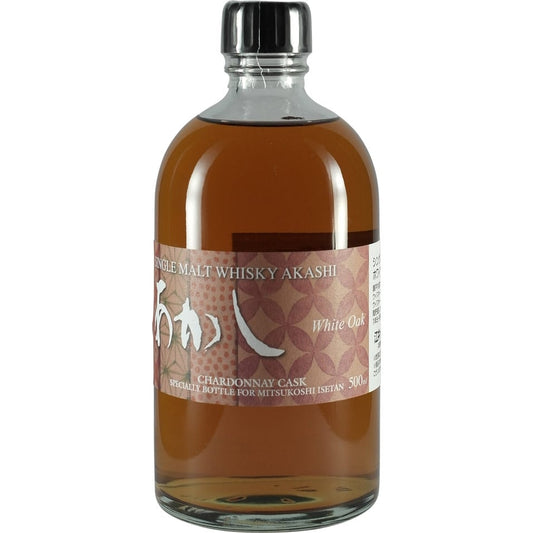 Akashi White Oak Chardonney Cask #61091 for Mitsukoshi Isetan Bottle 01