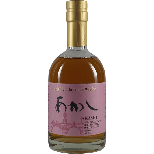 Akashi Single Malt White Oak Pedro Ximenez Sherry PX Cask 3 Jahre