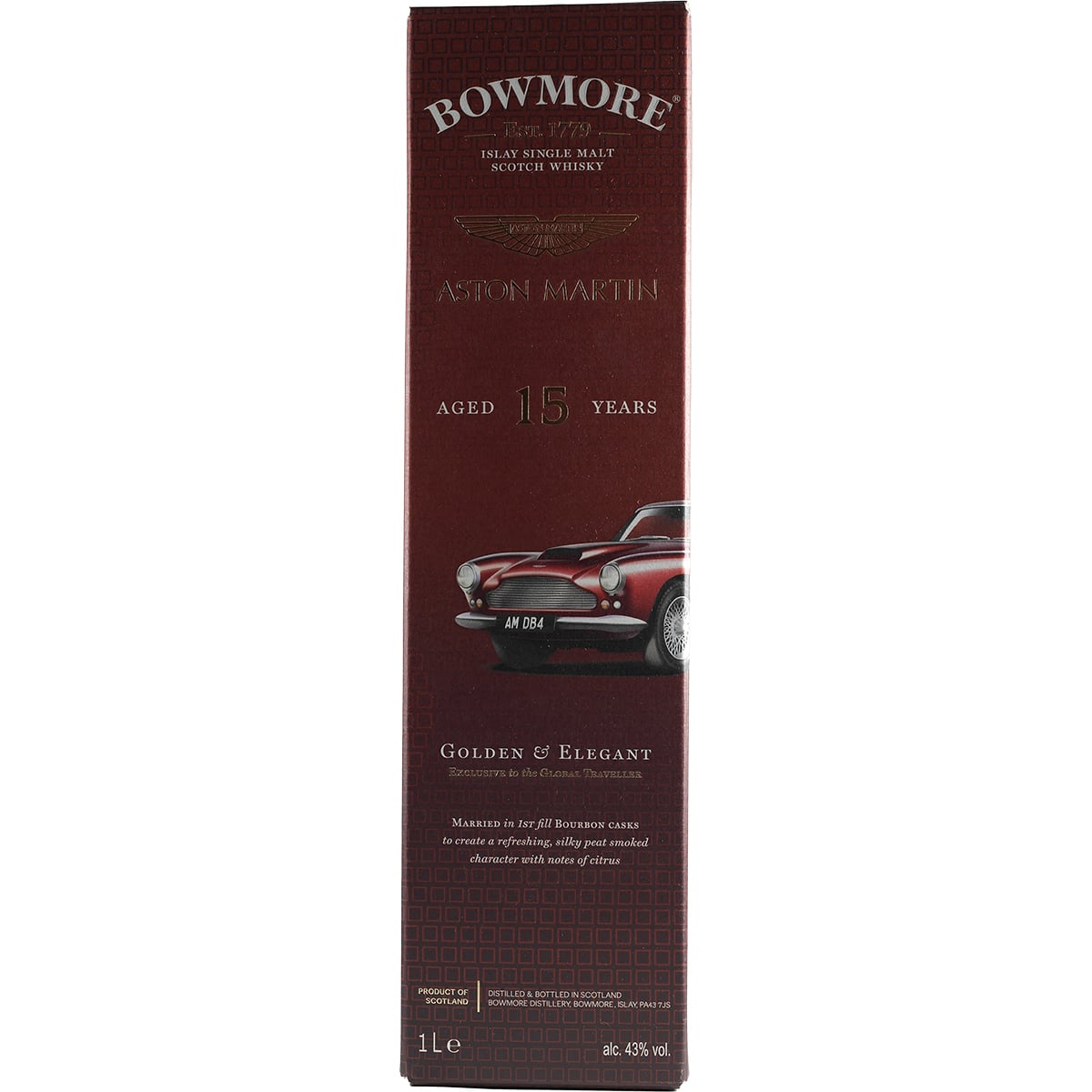 Bowmore 15 Years Aston Martin DB4 Limited Edition Nr. 8
