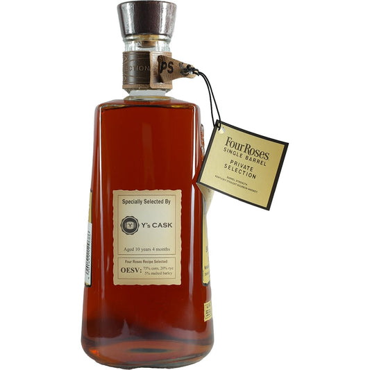 Four Roses Single Barrel Private Selection 41-1T 10 Years OESV for Y-Cask Japan