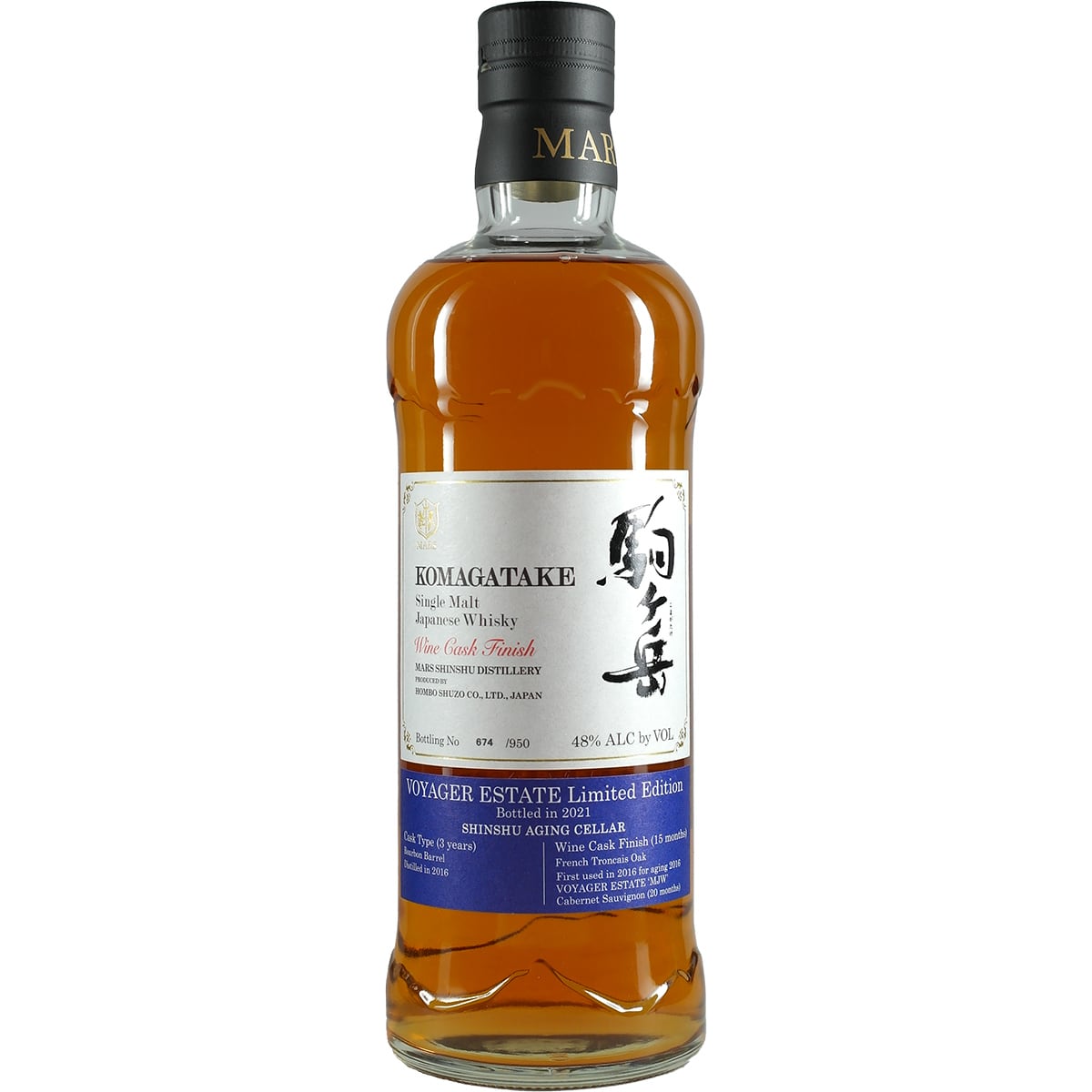 Mars Komagatake Voyager Estate Wine Cask Finish