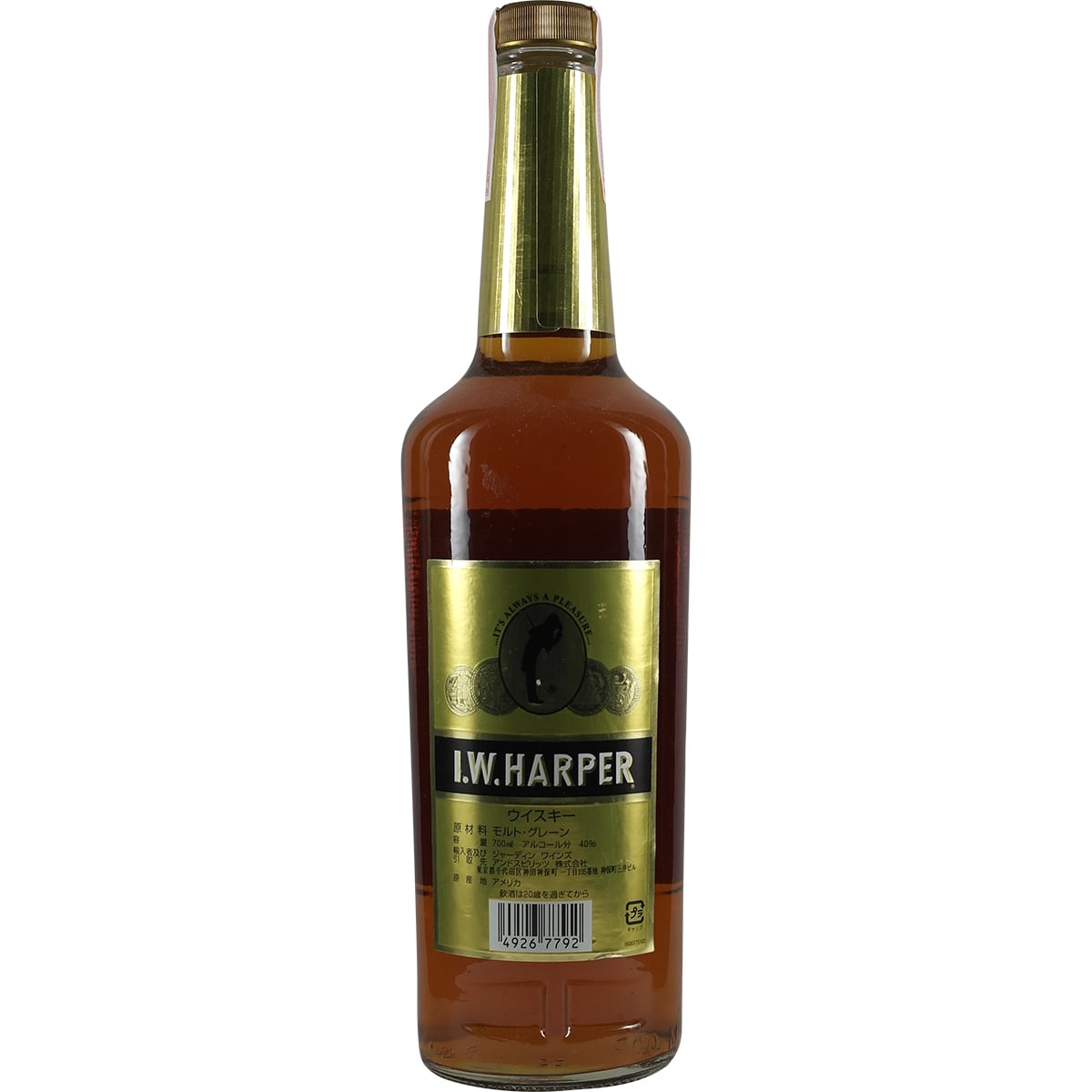 I.W. Harper Gold 90er 700ml