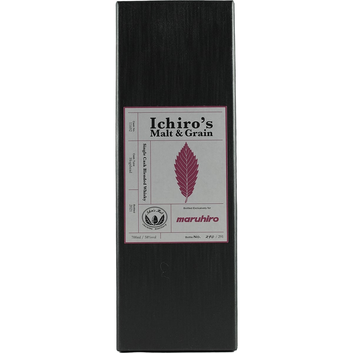 Ichiro´s Malt Malt & Grain Maruhiro Single Cask Blended Whisky Cask #11692