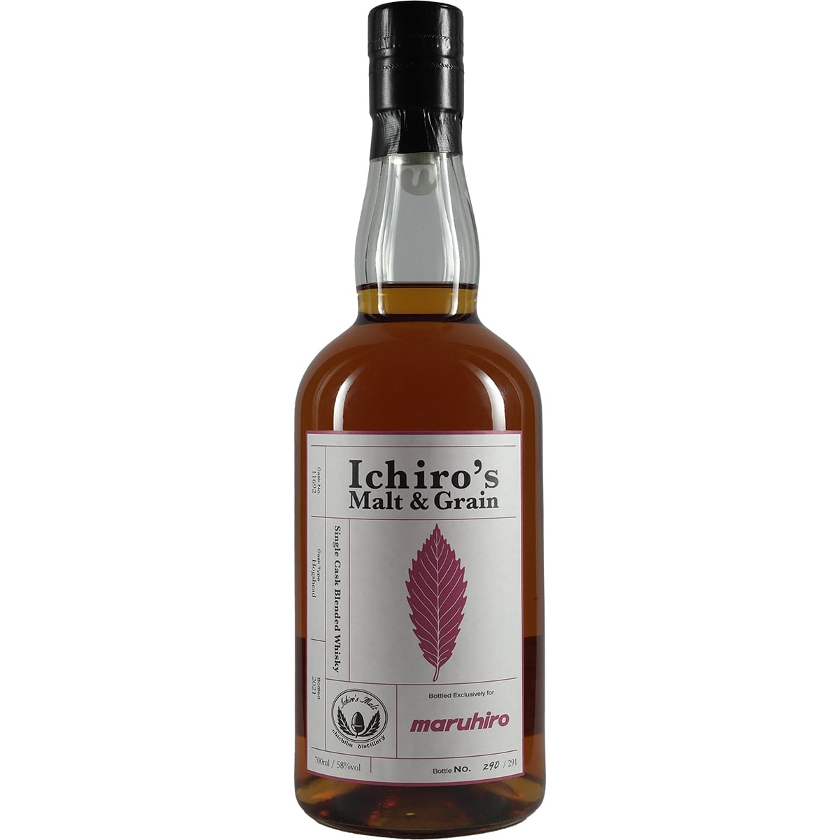 Ichiro´s Malt Malt & Grain Maruhiro Single Cask Blended Whisky Cask #11692