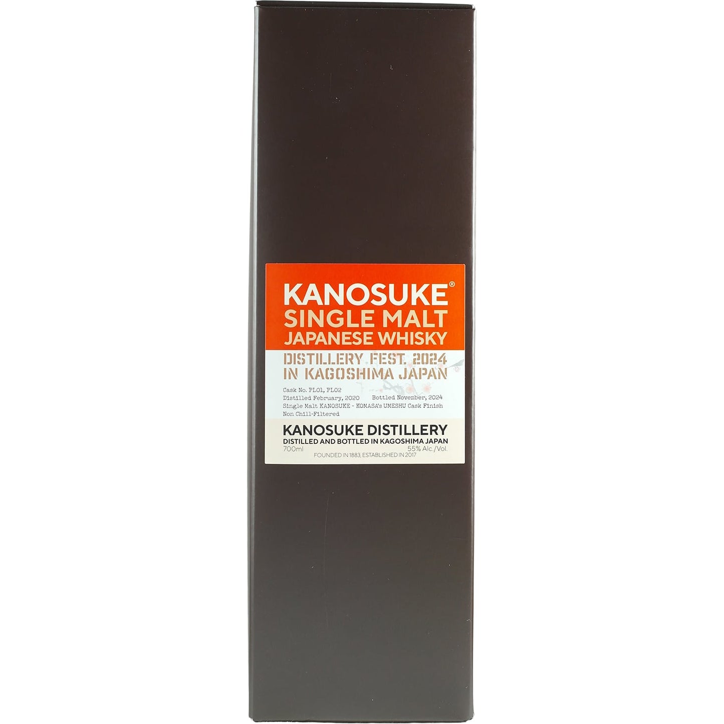 Kanosuke Single Malt Japanese Whisky Distillery Fest. 2024