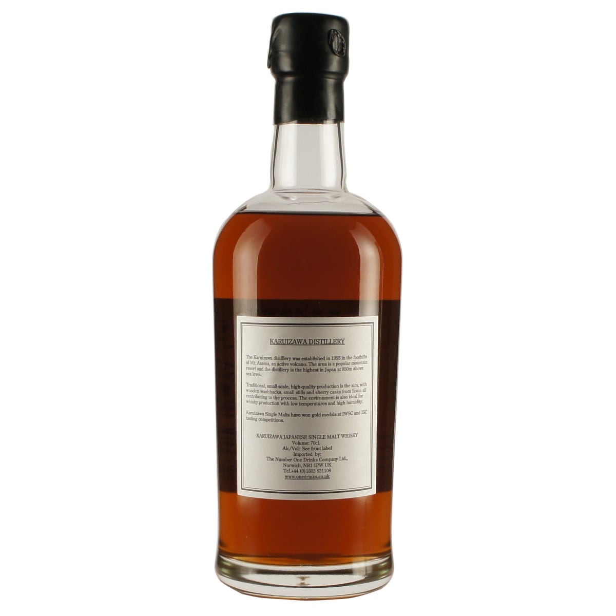 Karuizawa Single Cask 1986 22 Jahre Fass # 7387 back