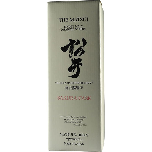 Kurayoshi Matsui Single Malt Sakura Cask Box
