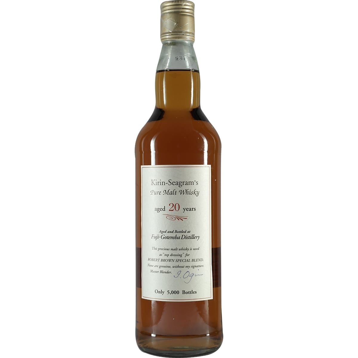 Kirin Seagrams Pure Malt 20 Years 01