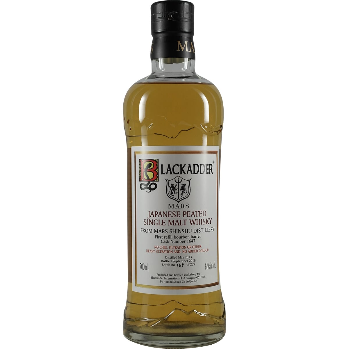 Mars Komagatake #1647 for Blackadder Single Cask