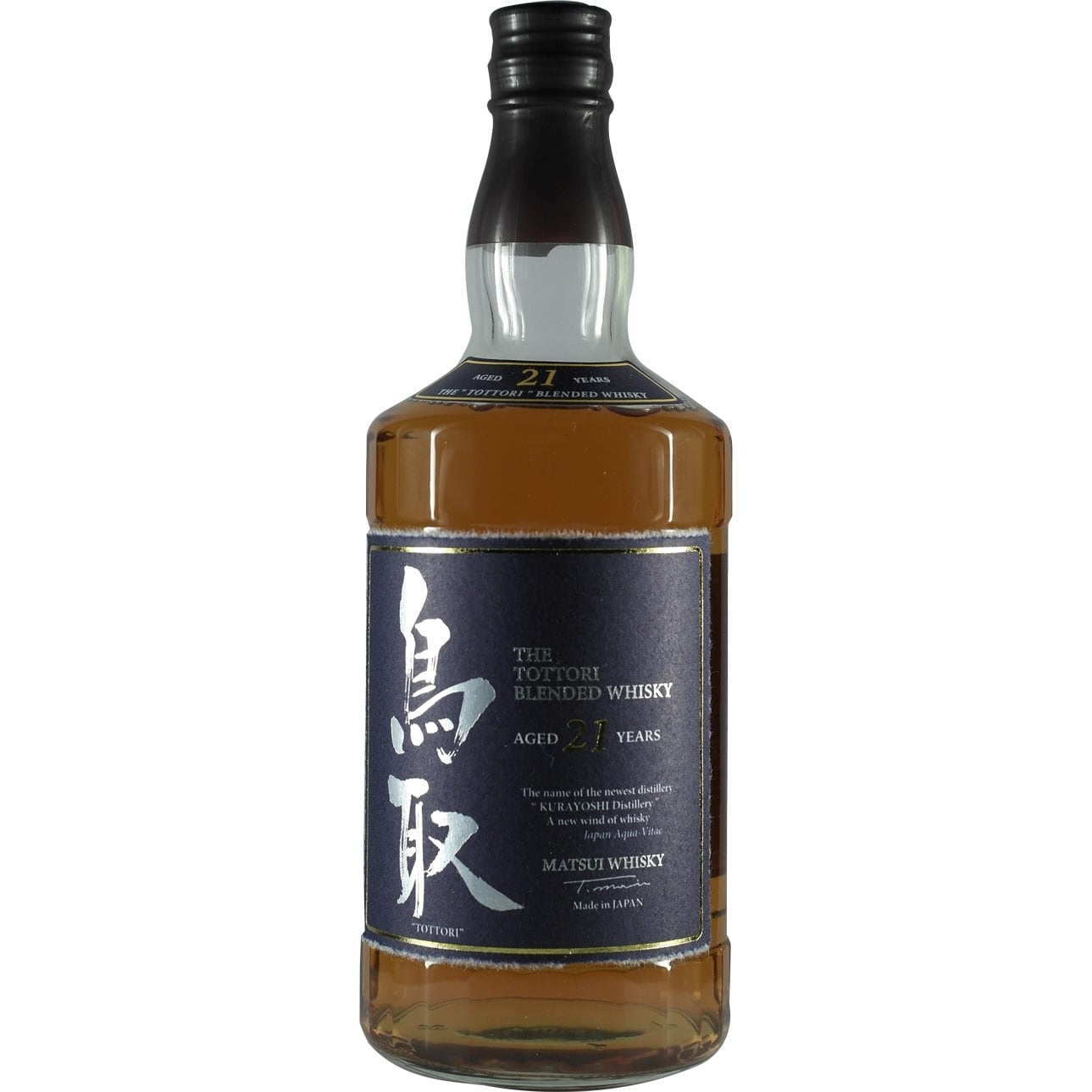 Mastui Tottori 21 Years Blended Whisky Bottle 01