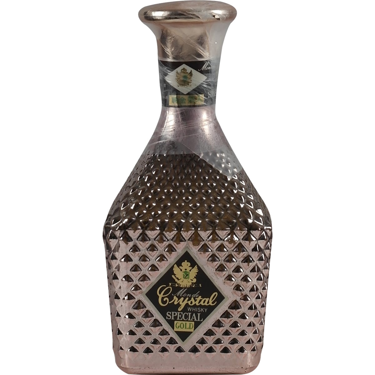 Monde Crystal Whisky Special Gold 100ml Miniatur