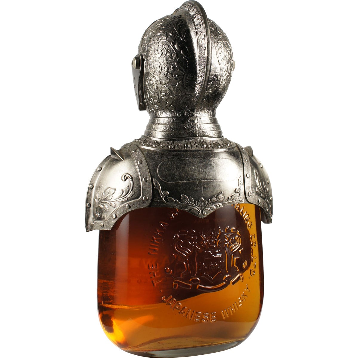 Nikka G&G Gold Knight Bottle Back
