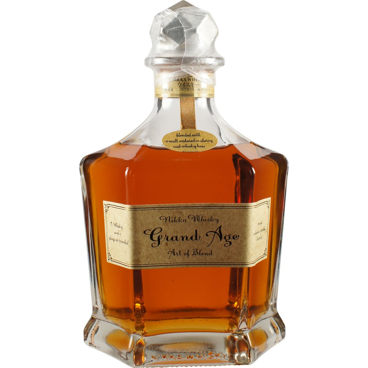 Nikka Grand Age Bottle