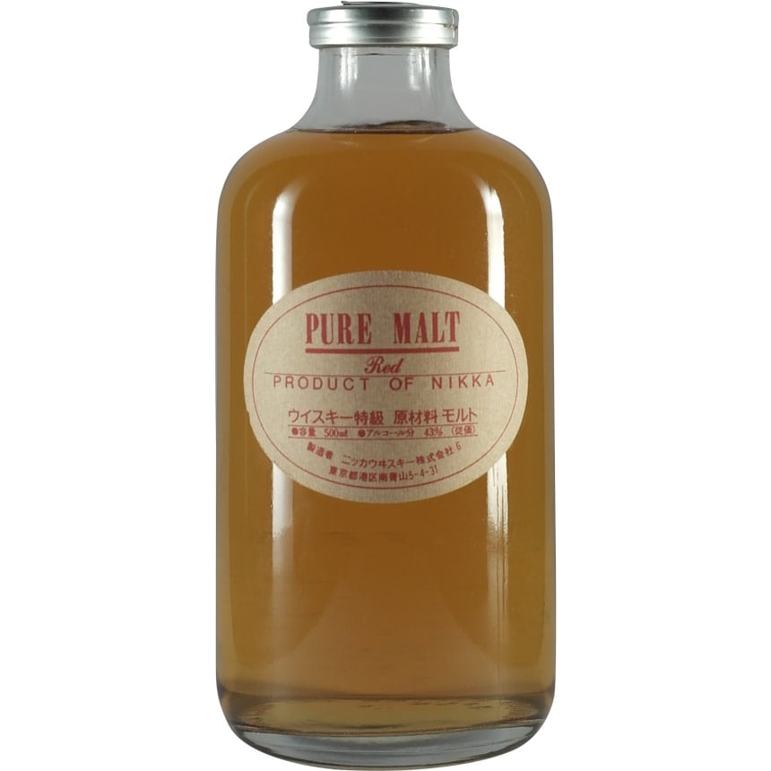 Nikka Pure Malt Red Erste Version Bottle