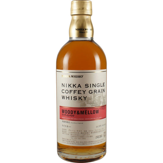 Nikka Single Coffey Grain Whisky Woody & Mellow NAS Distilleries Edition Front