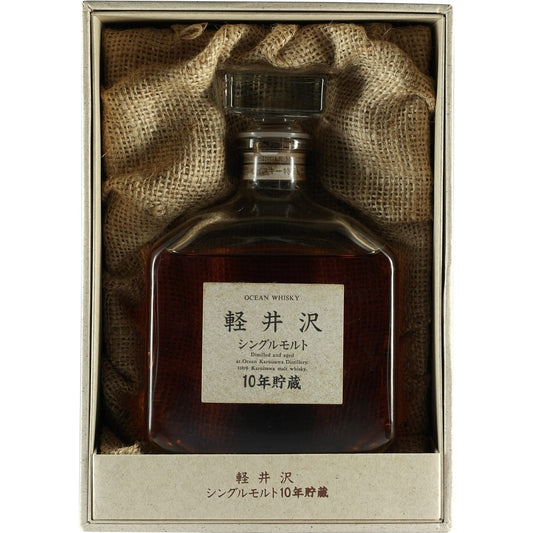 Ocean Karuizawa 10 Years Pure Malt Bottle + Box