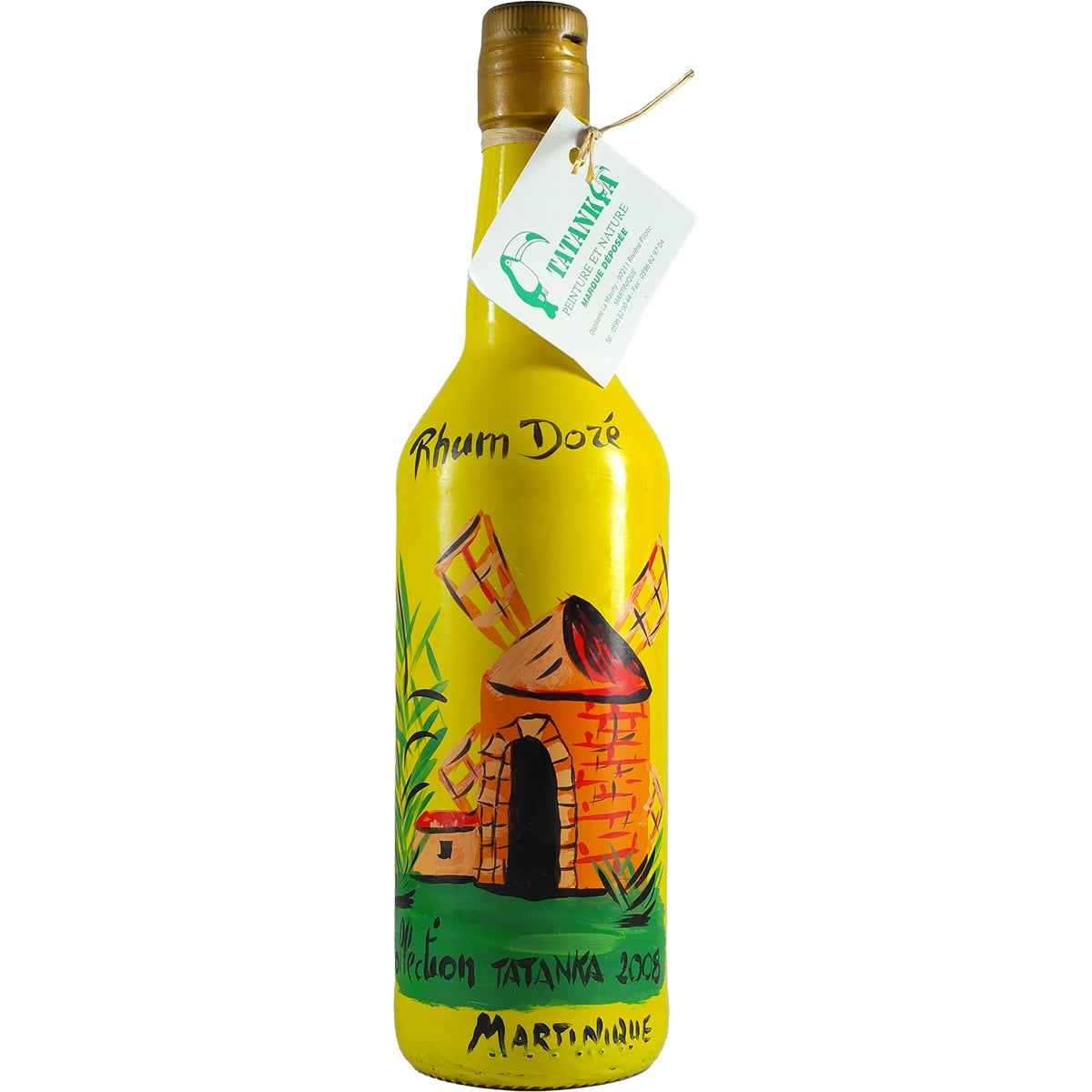 Rhum Doré Martinique Trois Rivères Collection Tatanka 2008 yellow #3