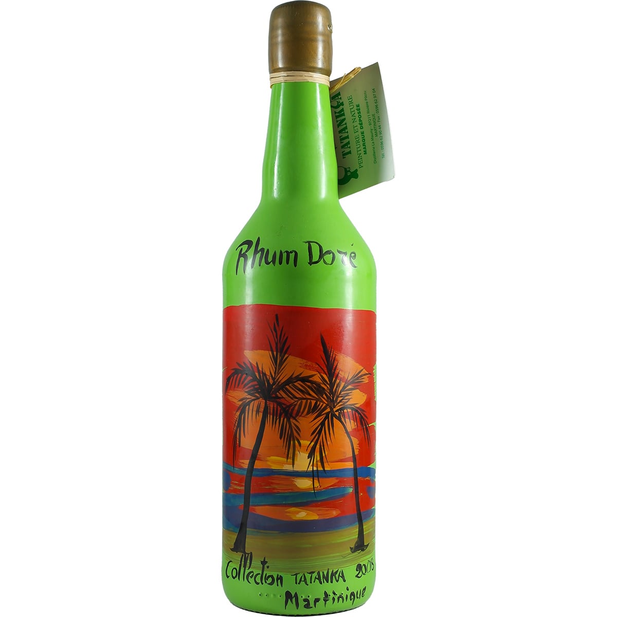 Rhum Doré Martinique Trois Rivères Collection Tatanka 2008 Green #2