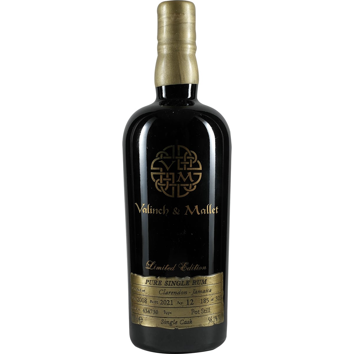 Jamaica Single Cask Clarendon 12 Years Valinch & Mallet The Spirit of Art