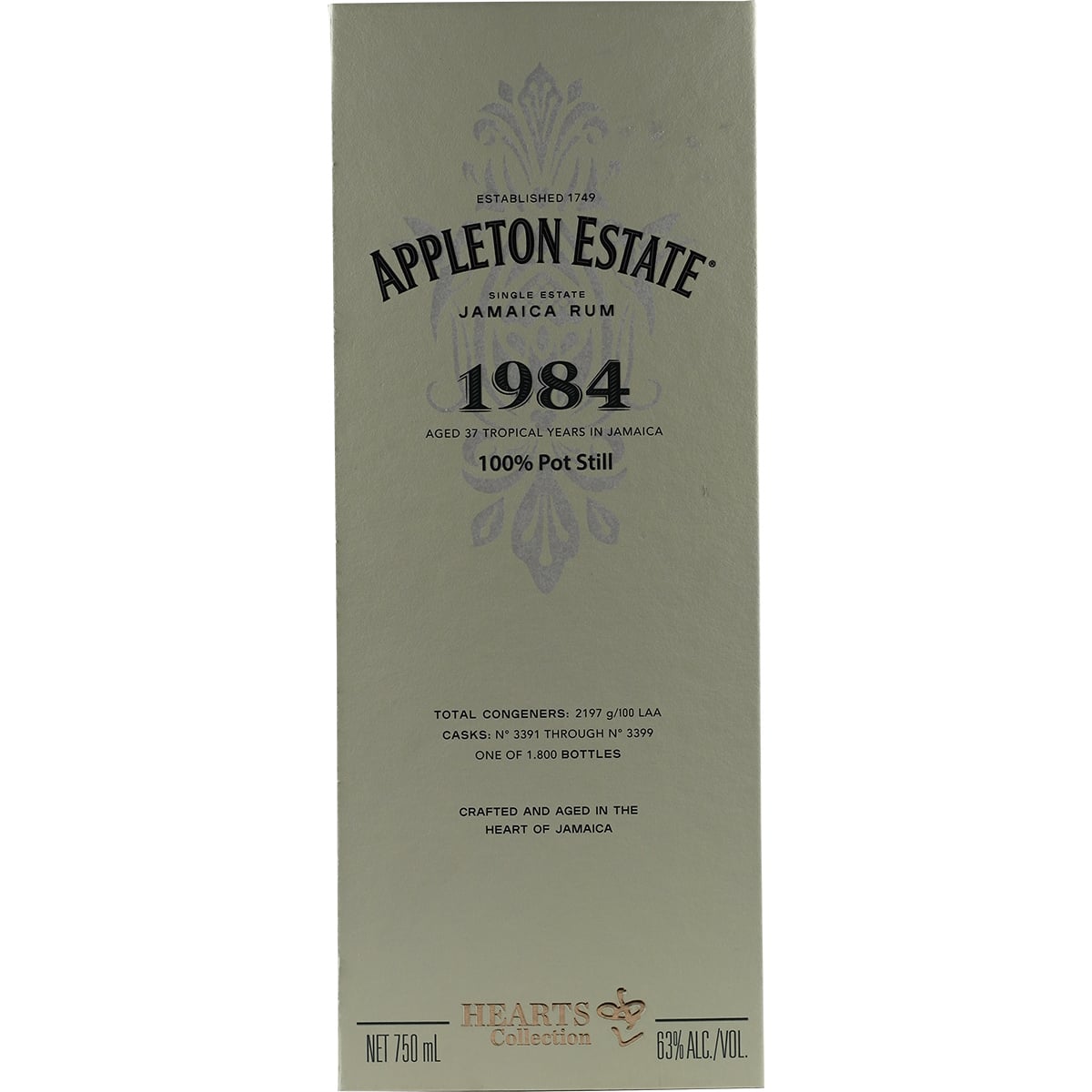 Appelton Hearts Collection 1984 37 Jahre Rum Velier