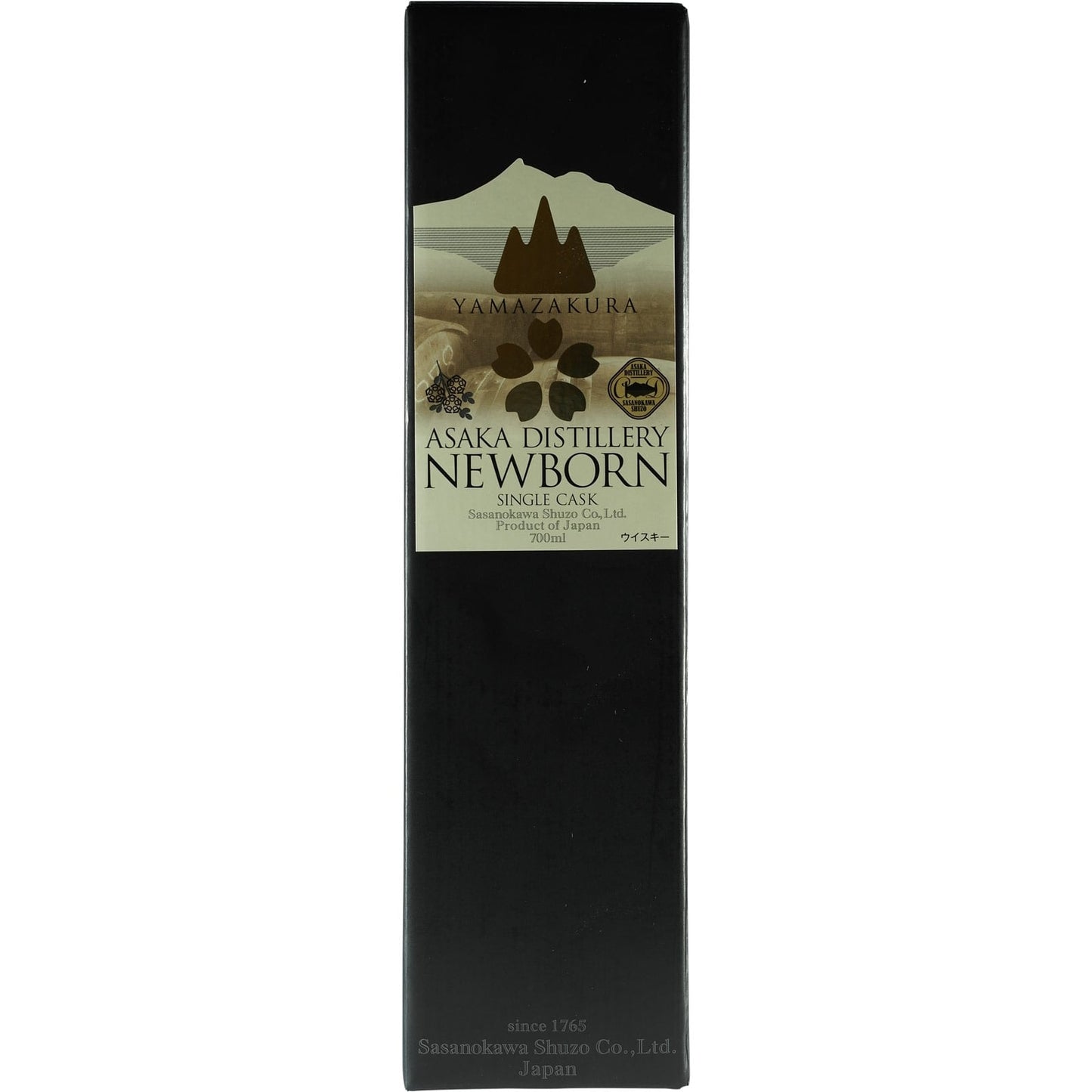 Sasanokawa Yamazakura New Born Cask# 17101 Bourbon Barrel Box 01