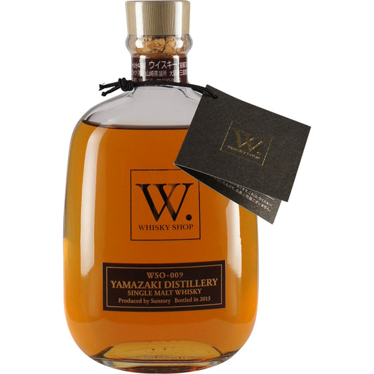 Suntory Yamazaki Shop W Single Malt WSO-009 Front + Lable