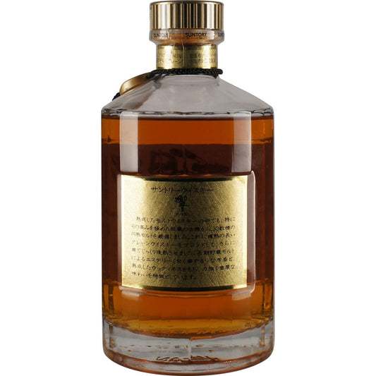 Suntory Hibiki Old Botteling Back
