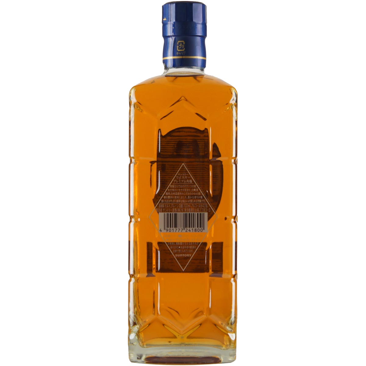 Suntory Kakubin Whisky The Premium (Blue Label) back
