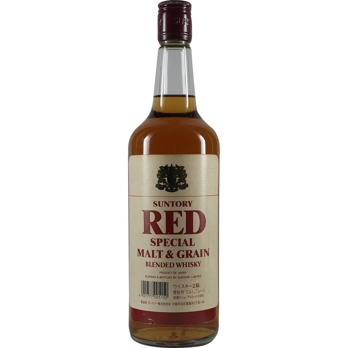 Suntory Red Round Bottle 720ml