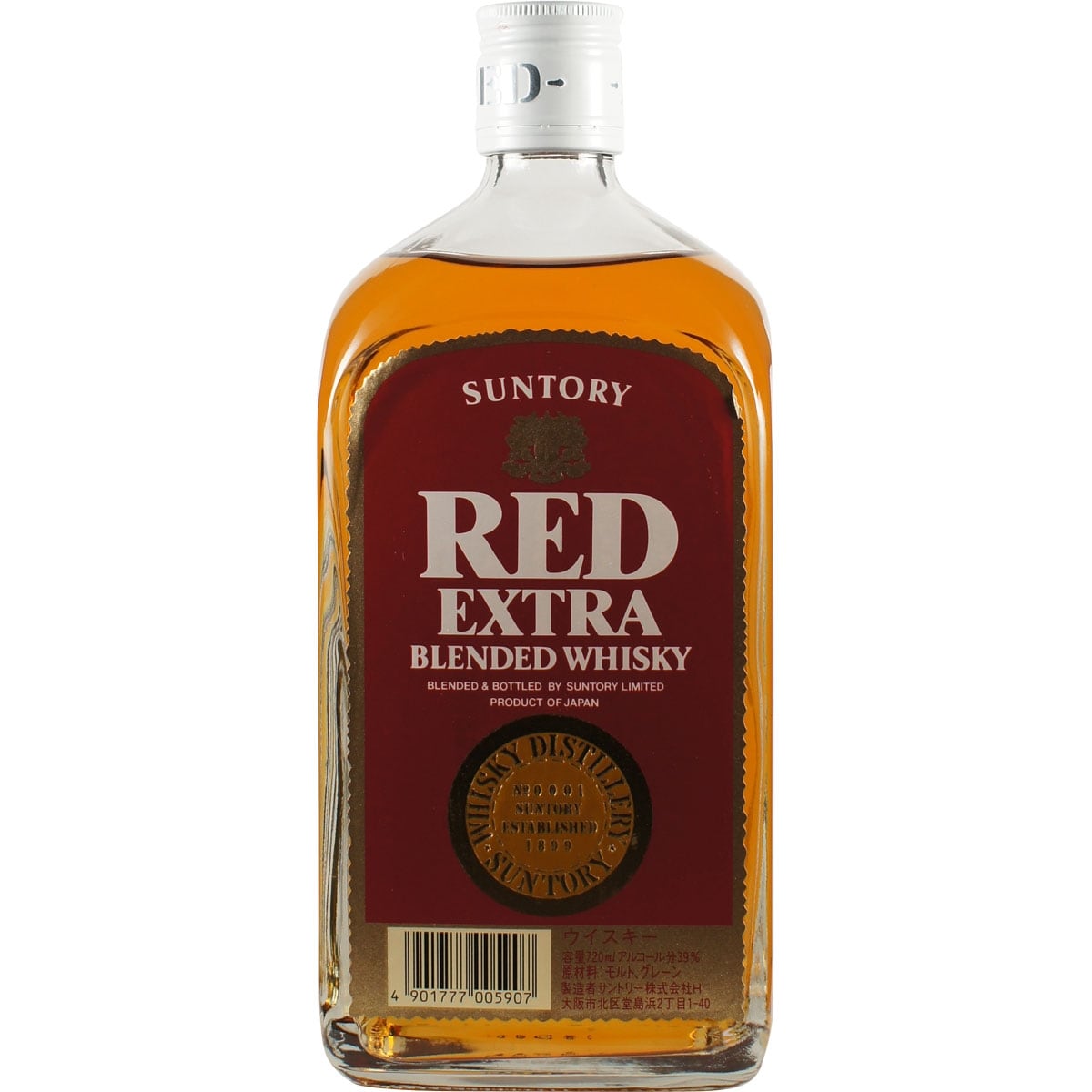 Suntory Red Whisky Old Bottle