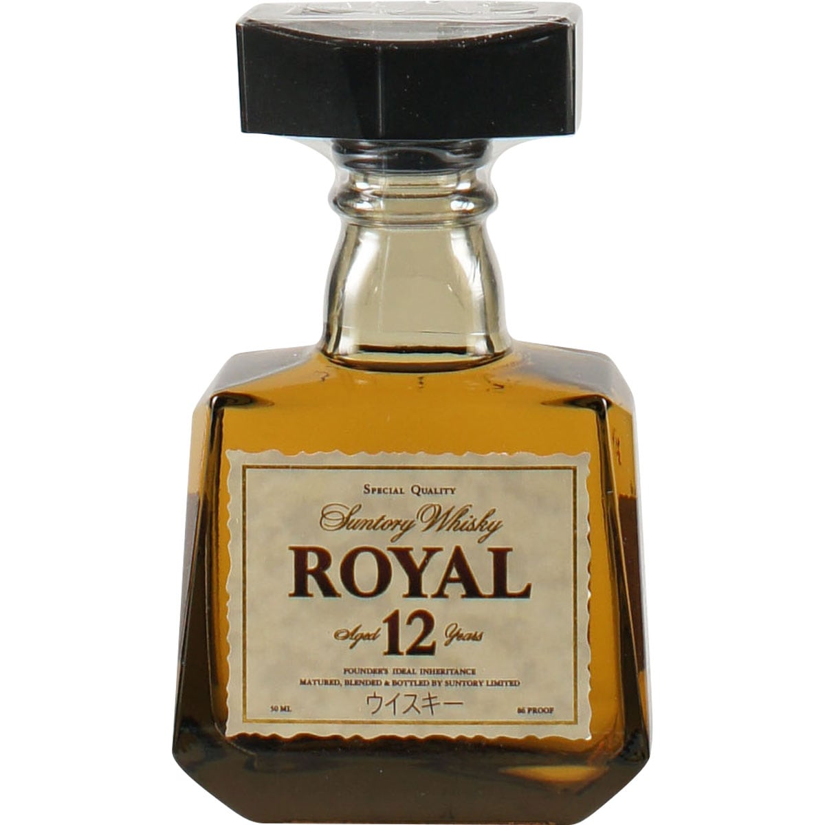 Suntory Royal Miniatur 50ml 12 Jahre Front