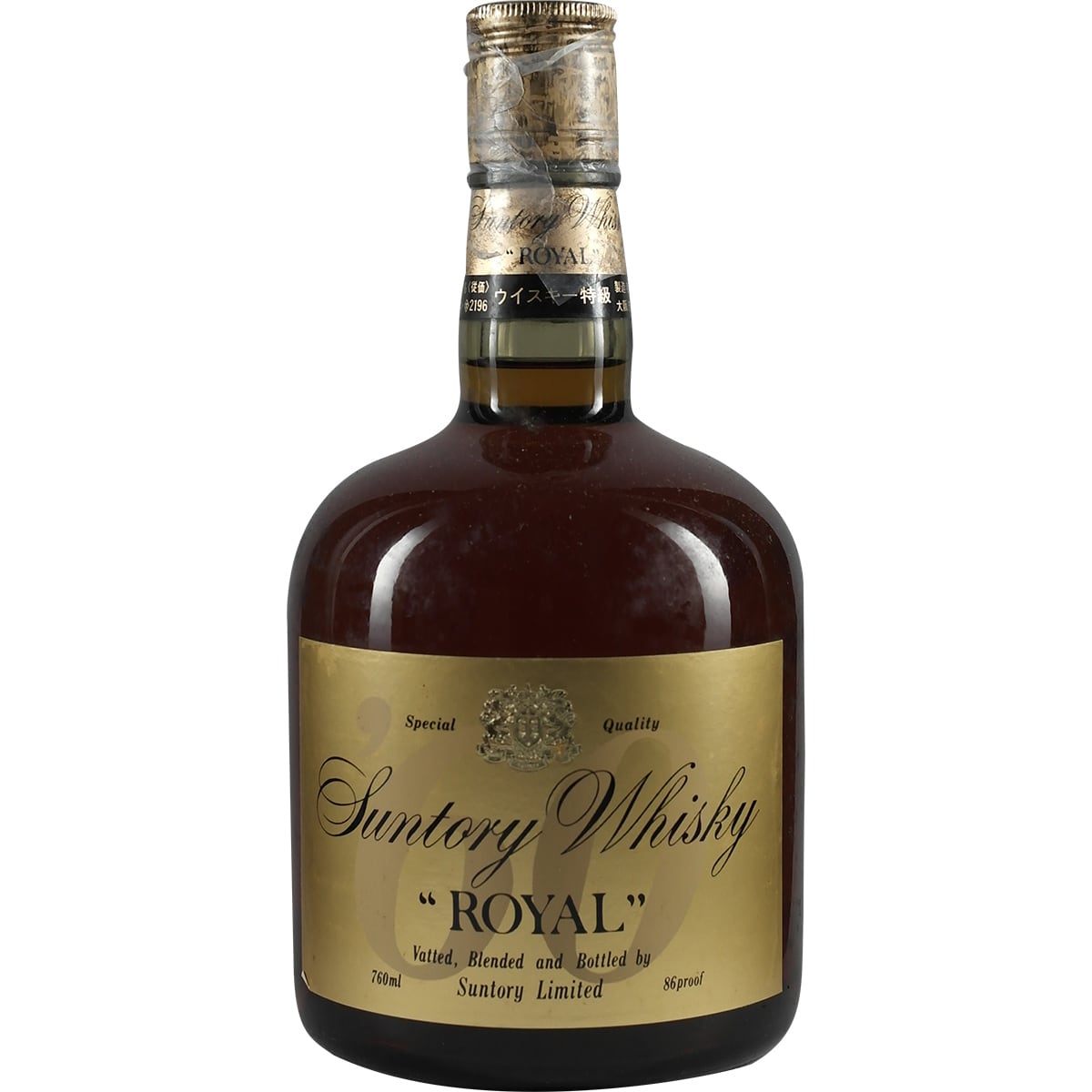 Suntory Royal SR Round Bottle 760ml New Design