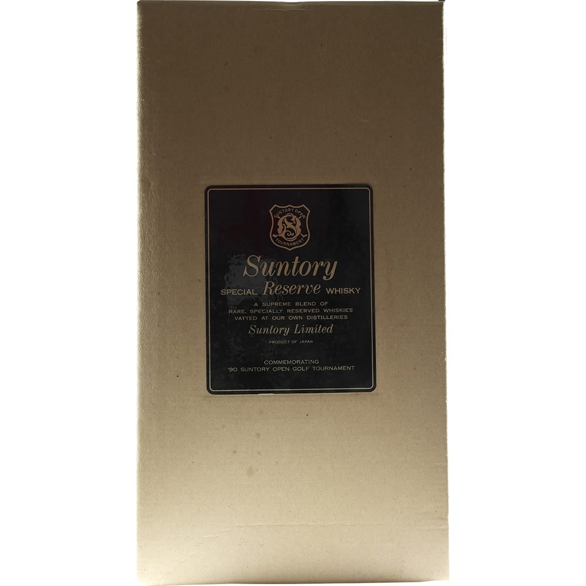 Suntory Special Reserve Suntory Open 1990 Box