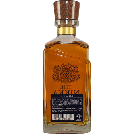 The Nikka 12 Years Premium Blend Rückseite