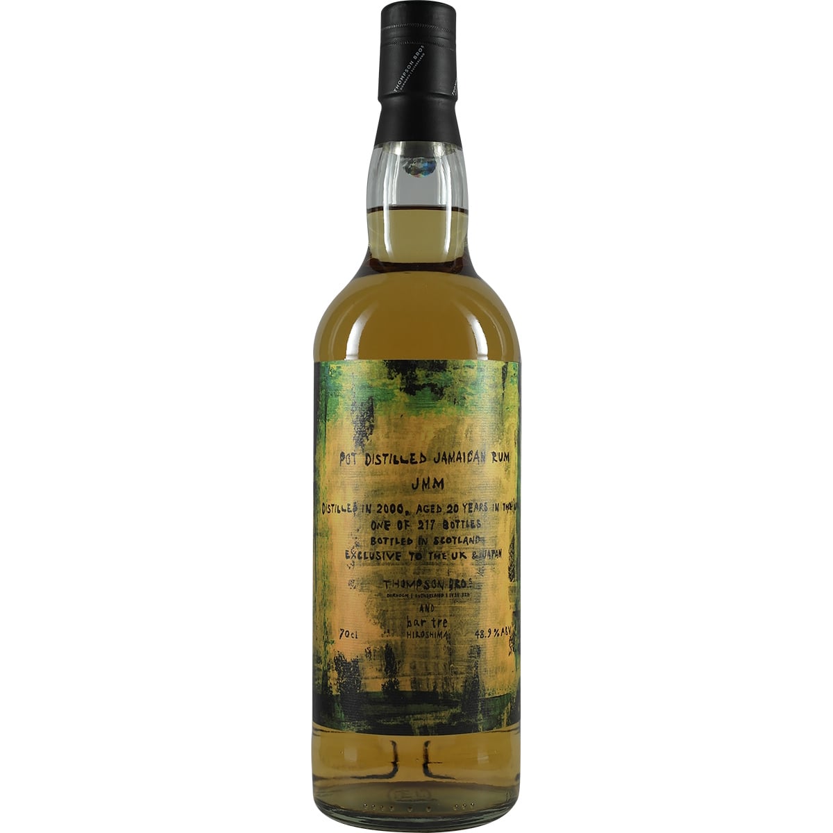 Jamaican Rum JMM 21 Jahre Thompson Bros. Bar Tre
