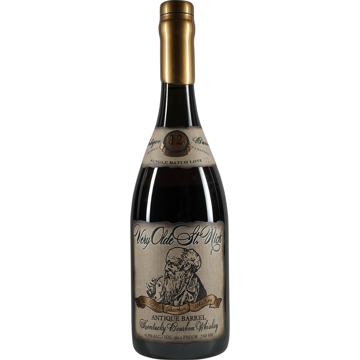 Very Olde St. Nick Antique Cask 12 Years Lot. 2 Kentucky Bourbon Whisky Crack 001