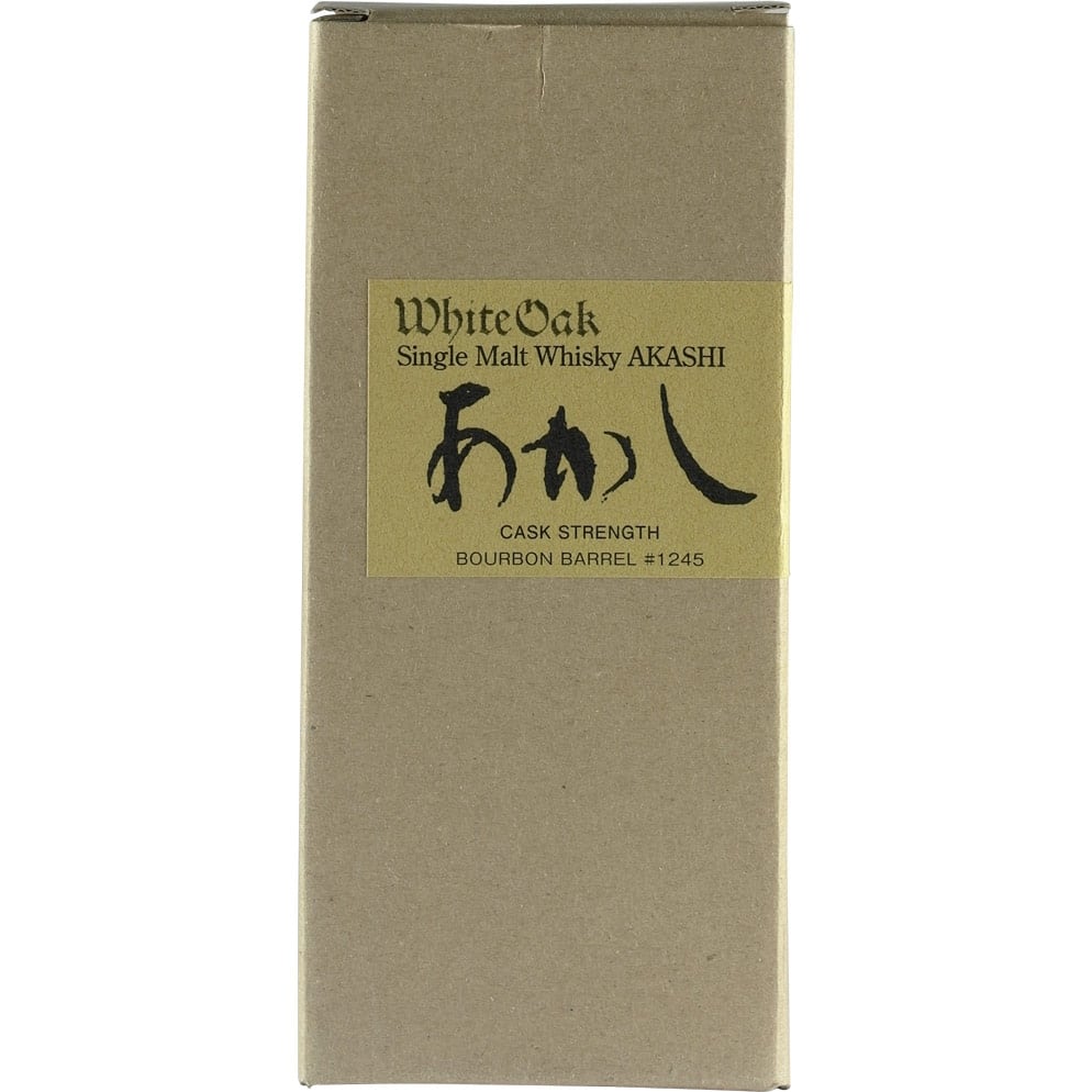 White Oak Akashi 3 Years Bourbon Barrel #1245 Box