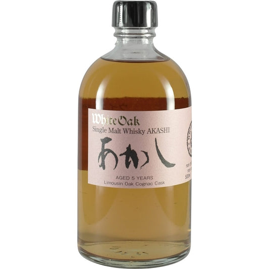 White Oak Akashi 5 Years Limousin Cognac Cask Bottle front