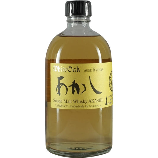 White Oak Akashi 5 Years Tequila Cask #1502 for Shinanoya Bottle 01