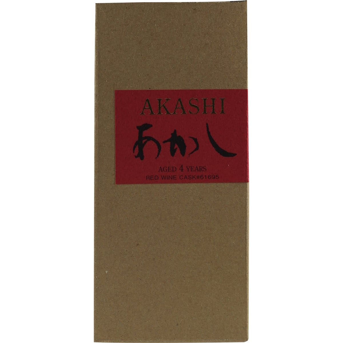 Akashi Single Malt White Oak 4 Years Red Wine Cask #61695