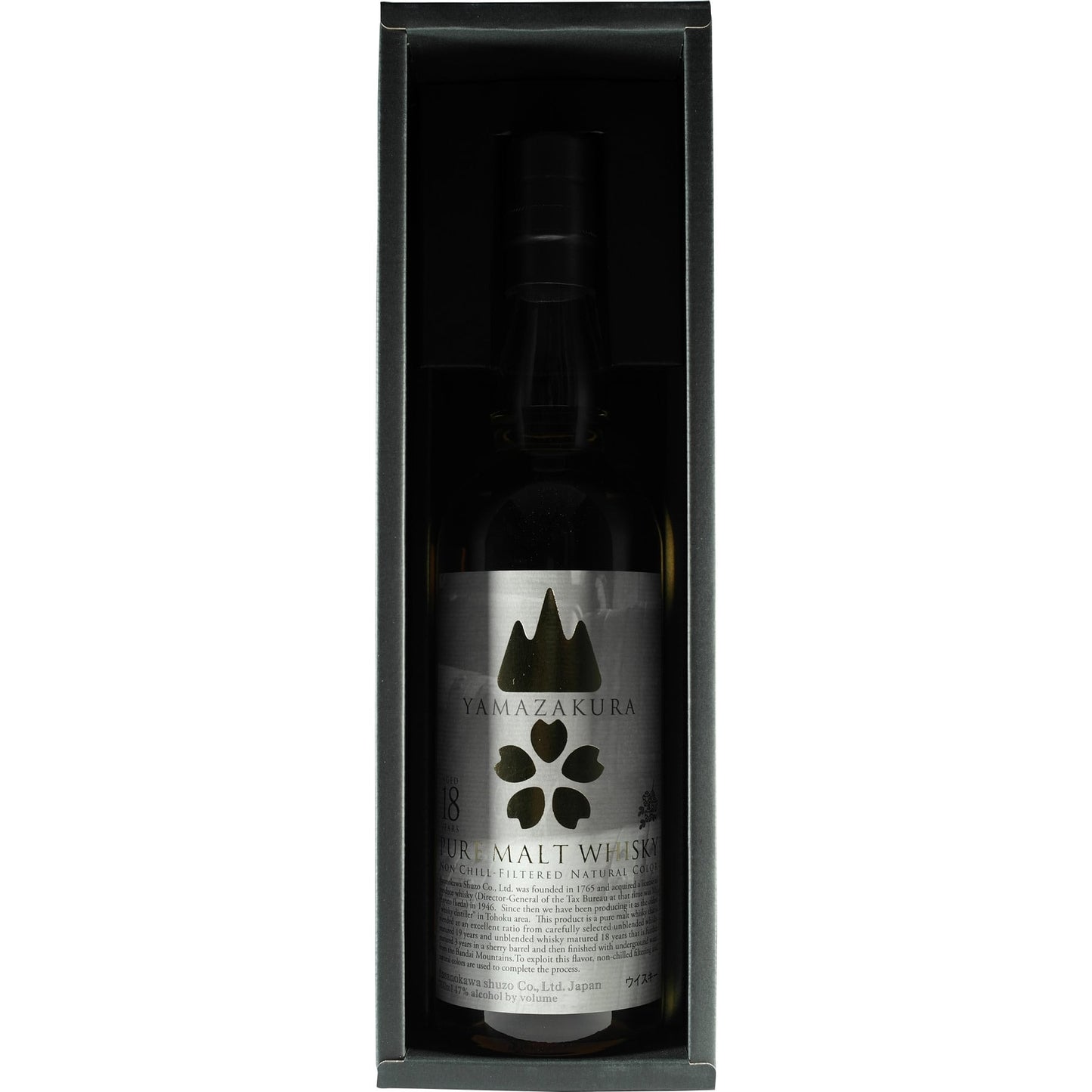 Yamazakura 18 Years Pure Malt Bottle + Box