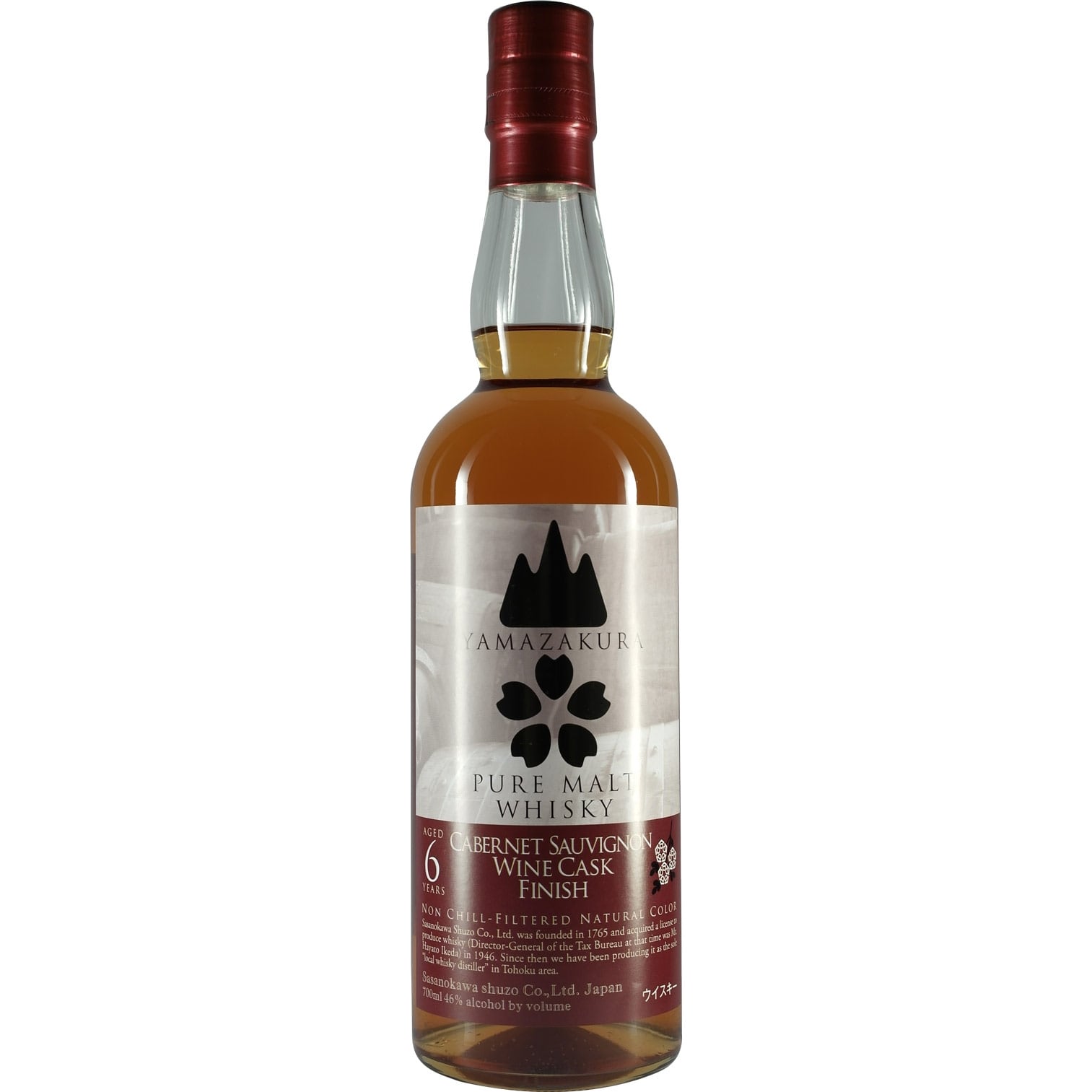 Yamazakura 6 Years Carebernet Sauvignon Wine Cask Finish Bottle 01