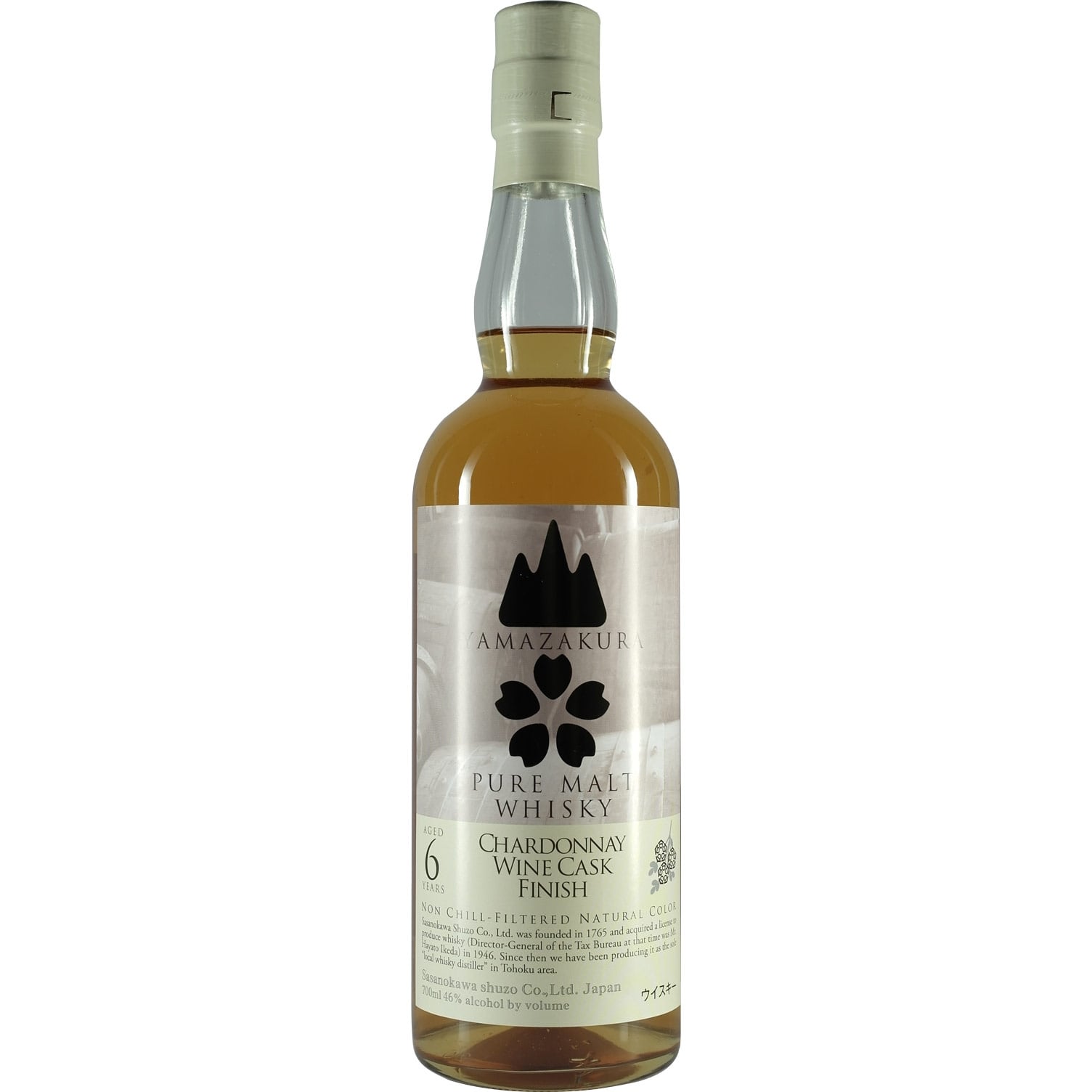 Yamazakura 6 Years Chardonnay Wine Cask Finish Bottle 01