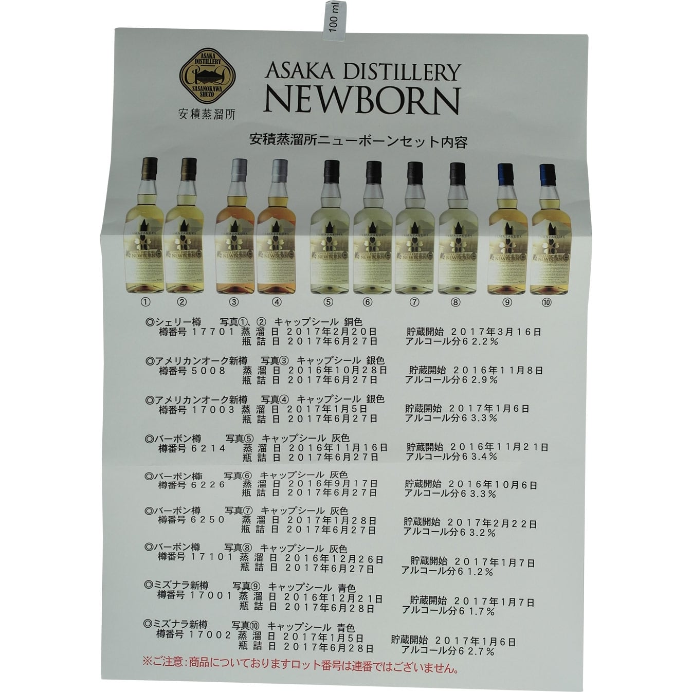 Yamazakura New BornSet 10 Bottles Sheed