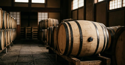Mizunara-Fass aus japanischer Eiche zur Reifung von Whisky